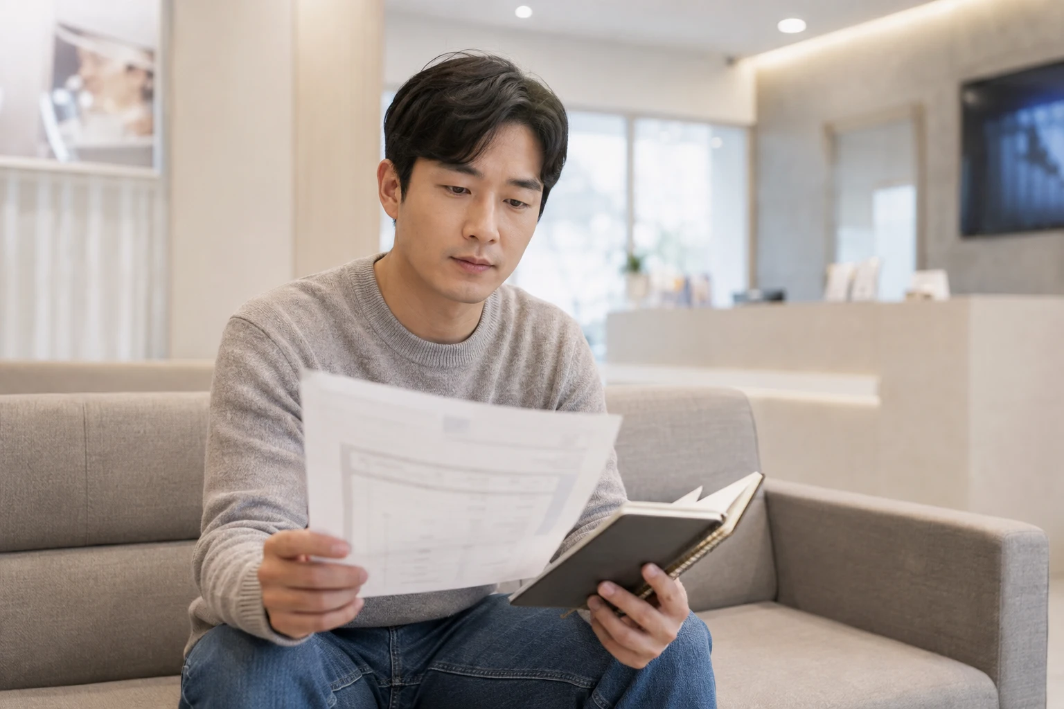 강아지 유산균 부작용과 주의사항 핵심 내용을 살펴보는 장면